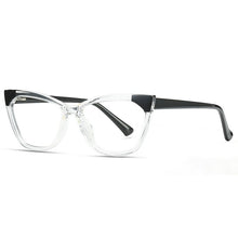Load image into Gallery viewer, Anti-blue Optical Frames Women Glasses Clear Cat Eye Transparent Lens TR90 Myopia Frame Prescription Eyewear Computer Glasses