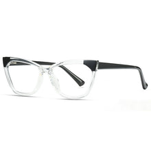 Load image into Gallery viewer, Anti-blue Optical Frames Women Glasses Clear Cat Eye Transparent Lens TR90 Myopia Frame Prescription Eyewear Computer Glasses