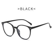Load image into Gallery viewer, Anti-blue Protection Glasses Round Optical Prescription Computer Glasses Frame Women Anti Blue Transparent Decorative Glasses