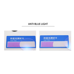 Anti-blue Protection Glasses Round Optical Prescription Computer Glasses Frame Women Anti Blue Transparent Decorative Glasses