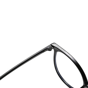 Anti-blue Protection Glasses Round Optical Prescription Computer Glasses Frame Women Anti Blue Transparent Decorative Glasses