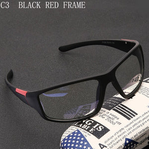 Anti-blue Protection Glasses Square Optical Prescription Myopia Computer Glasses Frame Women Men Anti Blue Sport Glasses Goggle