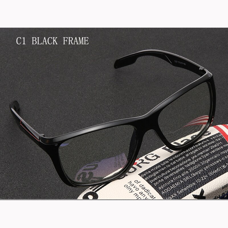 Anti-blue Protection Glasses Square Optical Prescription Myopia Computer Glasses Frame Women Men Anti Blue Sport Glasses Goggle