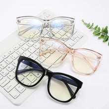 Load image into Gallery viewer, Anti-blue Square Optical Frames Women Men Eyeglasses Myopia Glasses Frames TR90 Retro Clear Prescription Frame Lady