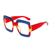 Load image into Gallery viewer, Anti-blue Square Optical Glasses Eyeglasses Women Oversized Glasses Frames Retro Clear Myopia Prescription Frame UV400