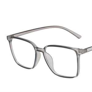 Anti-blue light Square Glasses Frame Women Men Simple Transparent Optical Eyeglasses Blue-Blocking Compute Spectacles Frames