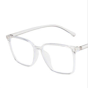 Anti-blue light Square Glasses Frame Women Men Simple Transparent Optical Eyeglasses Blue-Blocking Compute Spectacles Frames