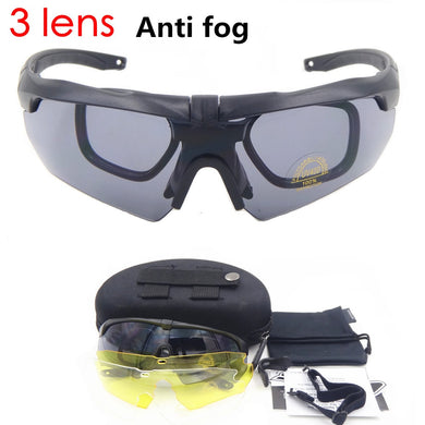 Occhiali antiappannamento 3 occhiali occhiali militari occhiali da sole balistici militari sportivi occhiali da sole militari occhiali antiproiettile CS 