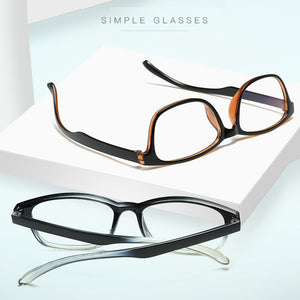 Anti-radiation Men and Women Anti-blue Light Non-prescription Anti-fatigue Computer Mobile Phone Eye Protection Flat Glasses