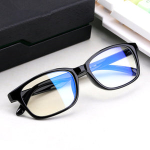 Anti-radiation Men and Women Anti-blue Light Non-prescription Anti-fatigue Computer Mobile Phone Eye Protection Flat Glasses
