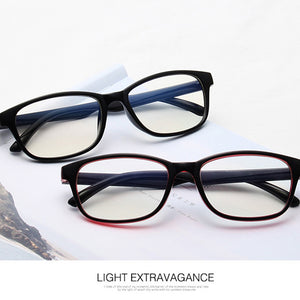 Anti-radiation Men and Women Anti-blue Light Non-prescription Anti-fatigue Computer Mobile Phone Eye Protection Flat Glasses