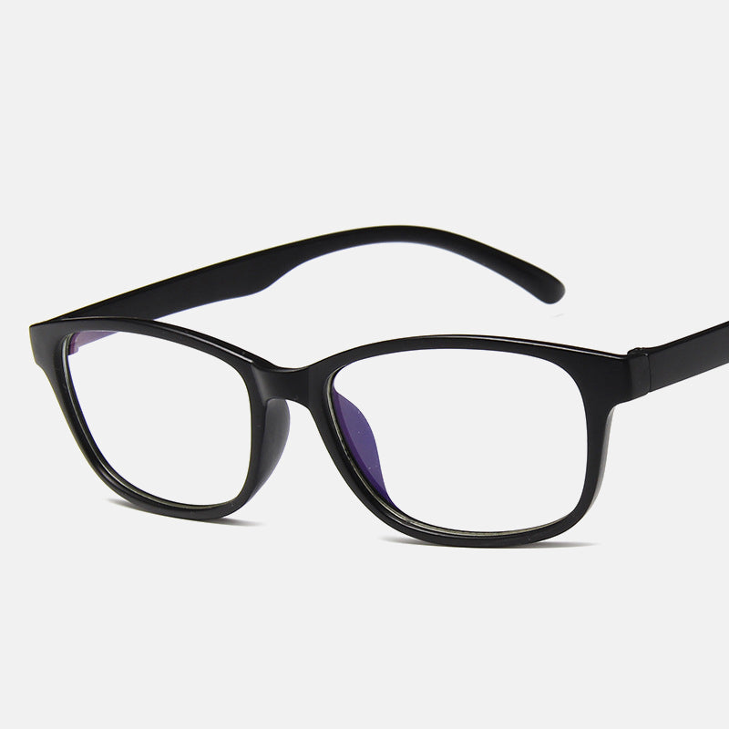 Anti-radiation Men and Women Anti-blue Light Non-prescription Anti-fatigue Computer Mobile Phone Eye Protection Flat Glasses