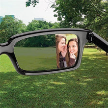 Load image into Gallery viewer, Anti-tracking Glasses Unisex Black Square Spy Rear View Sunglasses Selfprotection Safey Eyewear Mirror Side Ends View Behind You