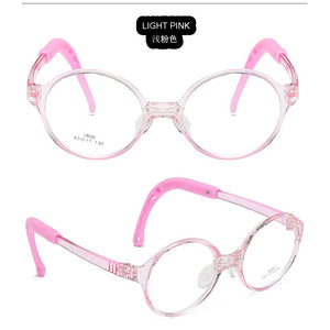 Antiskid Children Optical Frames Soft Flexible Spectacles Light Glasses Boys Girls Eyewears Myopia  Anti Slip Vision Eyeglasses