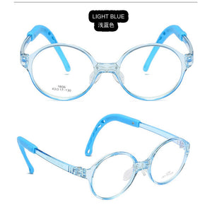 Antiskid Children Optical Frames Soft Flexible Spectacles Light Glasses Boys Girls Eyewears Myopia  Anti Slip Vision Eyeglasses