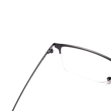 Load image into Gallery viewer, AooKoNi Business Half-rim Optical Glasses Frames Memory Myopia Pure Titanium Super Light Flexible Frame Prescription Glasses