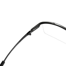 Load image into Gallery viewer, AooKoNi Men&#39;s Business Pure Alloy Titanium Myopia Optical Glasses Half-Frame Exquisite Optica Prescription Flexible Frame