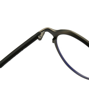 AooKoNi Titanium Glasses Frame Women Round Prescription Blue Light Block Eyeglasses Men Antiskid Optical Eyewear Elastic Temples