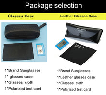 Carica l&#39;immagine nel visualizzatore di Gallery, Aoron Mens Polarized Sunglasses Driving Rectangle Sun Glasses Aluminum Frame Suglasses Men UV400 Anti-Reflective
