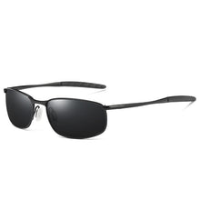 Load image into Gallery viewer, Aoron Polarized Sunglasses Men Brand Designer Rectangle Rectangle Sunglass Mens Driving Sun Glasses oculos de sol UV400 Eyewear