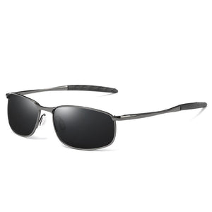 Aoron Polarized Sunglasses Men Brand Designer Rectangle Rectangle Sunglass Mens Driving Sun Glasses oculos de sol UV400 Eyewear