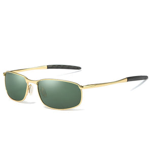 Aoron Polarized Sunglasses Men Brand Designer Rectangle Rectangle Sunglass Mens Driving Sun Glasses oculos de sol UV400 Eyewear