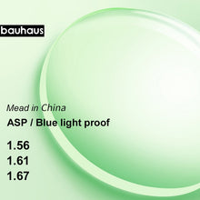 Load image into Gallery viewer, Aspheric  Anti Blue Light Prescription Glasses Lenses Radiation Protection  UV Protect Anti-Radiation