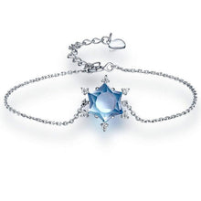 Carica l&#39;immagine nel visualizzatore di Gallery, Braccialetti e braccialetti di cristallo di topazio naturale in argento sterling 925 Braccialetti super lucenti per le donne Gioielleria raffinata SSB014 