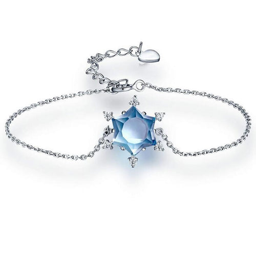 Braccialetti e braccialetti di cristallo di topazio naturale in argento sterling 925 Braccialetti super lucenti per le donne Gioielleria raffinata SSB014 