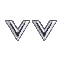 Load image into Gallery viewer, Simple Alphabet V Necklace Stainless Steel Gold Color Charm Choker Necklaces 2018 Collier Femme Bijoux