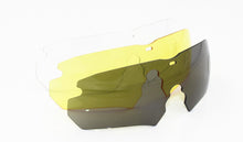 Carica l&#39;immagine nel visualizzatore di Gallery, Occhiali militari fotocromatici automatici Occhiali da sole a 3 lenti Occhiali tattici militari antiproiettile da tiro Scolorimento degli occhiali 