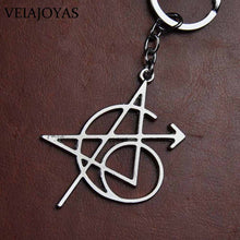 Load image into Gallery viewer, Avengers Necklace Marvel Superhero Ironman Hulk Black Widow Alloy Tattoo Necklaces Charms Pendant Keychains Jewelry Accessories