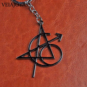 Avengers Necklace Marvel Superhero Ironman Hulk Black Widow Alloy Tattoo Necklaces Charms Pendant Keychains Jewelry Accessories