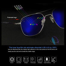 Load image into Gallery viewer, Aviation AO Polarized Sunglasses Men Brand Designer Vintage American Army Military Pilot Sun Glasses Woman Driver's lampshade