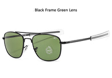Load image into Gallery viewer, Aviation AO Sunglasses Men Woman Brand Designer Vintage American Army Military Sun Glasses Glass Lens Gafas De Sol Hombre Box