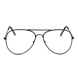 Aviation Gold Frame Sunglasses Male Classic Eyeglasses Transparent Clear Lens Optical Women Men Glasses Pilot Style