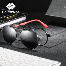 Load image into Gallery viewer, Aviation Magnet Clip on Glasses Frame Men Optical Myopia Eyeglasses Frame Prescription Pilot Polarized Magnet Clip On Sunglasses