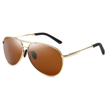 Load image into Gallery viewer, Aviation Metail Frame Polarized Sunglasses Men Color Changing Sun Glasses  Pilot Male Day Night Vision Driving