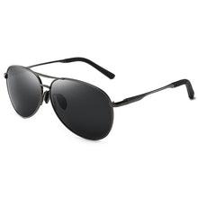 Load image into Gallery viewer, Aviation Metail Frame Polarized Sunglasses Men Color Changing Sun Glasses  Pilot Male Day Night Vision Driving