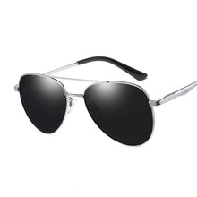 Load image into Gallery viewer, Aviation Metail Frame Quality Oversized Spring Leg Alloy Men Sunglasses Polarized Brand Design Pilot Male Sun Glasses Female