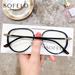 Aviation Optical Myopia Glasses Frame Women Luxury Brand Prescription Eyeglasses Frame Men Anti Blue Light Computer Spectacles