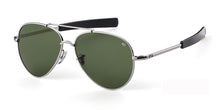 Carica l'immagine nel visualizzatore di Gallery, Occhiali da sole aeronautici da uomo 2022 Esercito americano militare ottico AO57 Occhiali da sole pilota occhiali da guida moda Oculos de sol masculino 