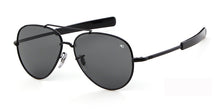 Carica l'immagine nel visualizzatore di Gallery, Occhiali da sole aeronautici da uomo 2022 Esercito americano militare ottico AO57 Occhiali da sole pilota occhiali da guida moda Oculos de sol masculino 