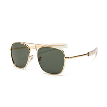 Load image into Gallery viewer, Aviation Sunglasses Men 2022 high quality brand rectangle American Army Military Optical AO Sun Glasses polit Oculos de sol
