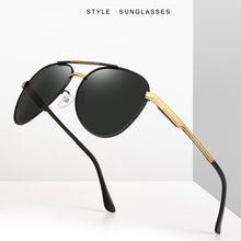 Load image into Gallery viewer, Aviation Sunglasses Men Metal Frame Eyewear Male Higt Quality Driving Polarized ShadesGlasses Brand Designer Gafas De Sol Hombre