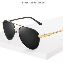 Load image into Gallery viewer, Aviation Sunglasses Men Metal Frame Eyewear Male Higt Quality Driving Polarized ShadesGlasses Brand Designer Gafas De Sol Hombre