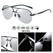 Load image into Gallery viewer, Aviation Sunglasses Men Polarized Brand Day Night Vision Driving Glasses Women Photochromic Sun Glasses Male UV400 Oculos De Sol
