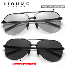 Load image into Gallery viewer, Aviation Sunglasses Men Polarized Brand Day Night Vision Driving Glasses Women Photochromic Sun Glasses Male UV400 Oculos De Sol