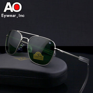 Aviation Sunglasses Men Women Outdoor driving glasses pilot American Army Military Optical AO  SunGlasses glasses Oculos de sol