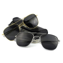 Load image into Gallery viewer, Aviation Sunglasses Men Women Outdoor driving glasses pilot American Army Military Optical AO  SunGlasses glasses Oculos de sol